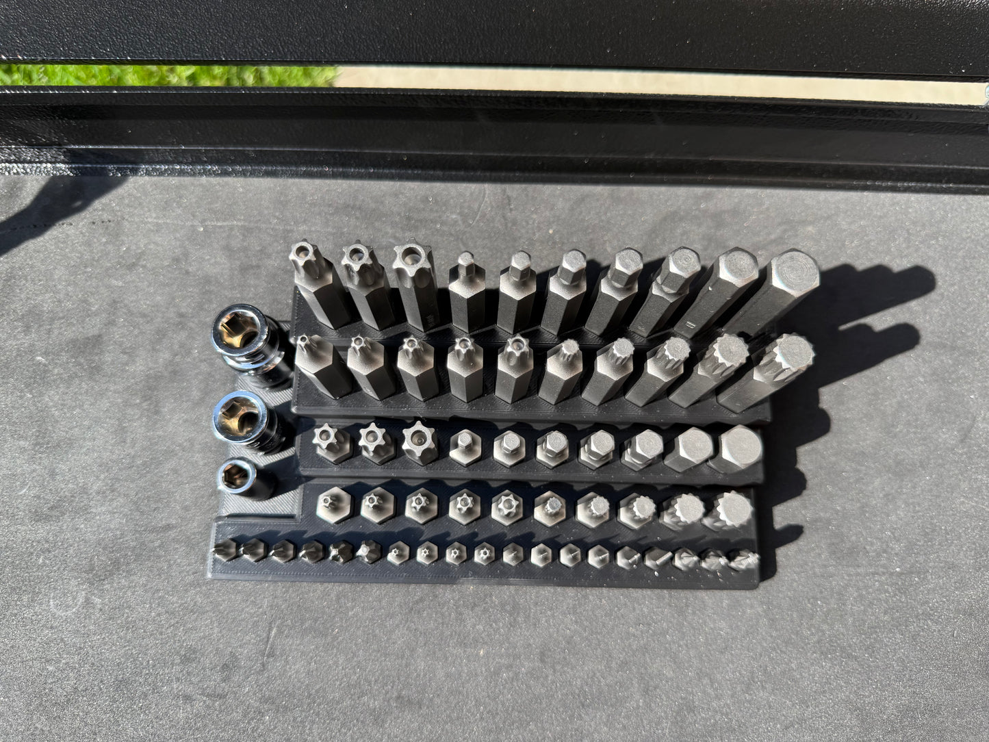 Halfords Advanced 10mm Hex Bit Set Holder (from 200pc Set)