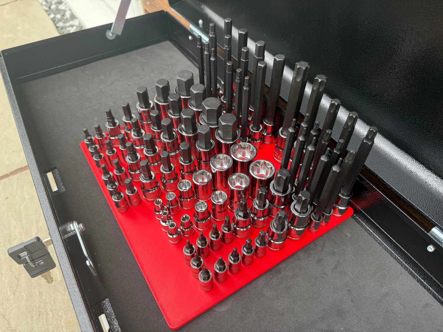 Blue Point (Snap On) 87 Piece Torx and Hex Bit Socket Set Tray
