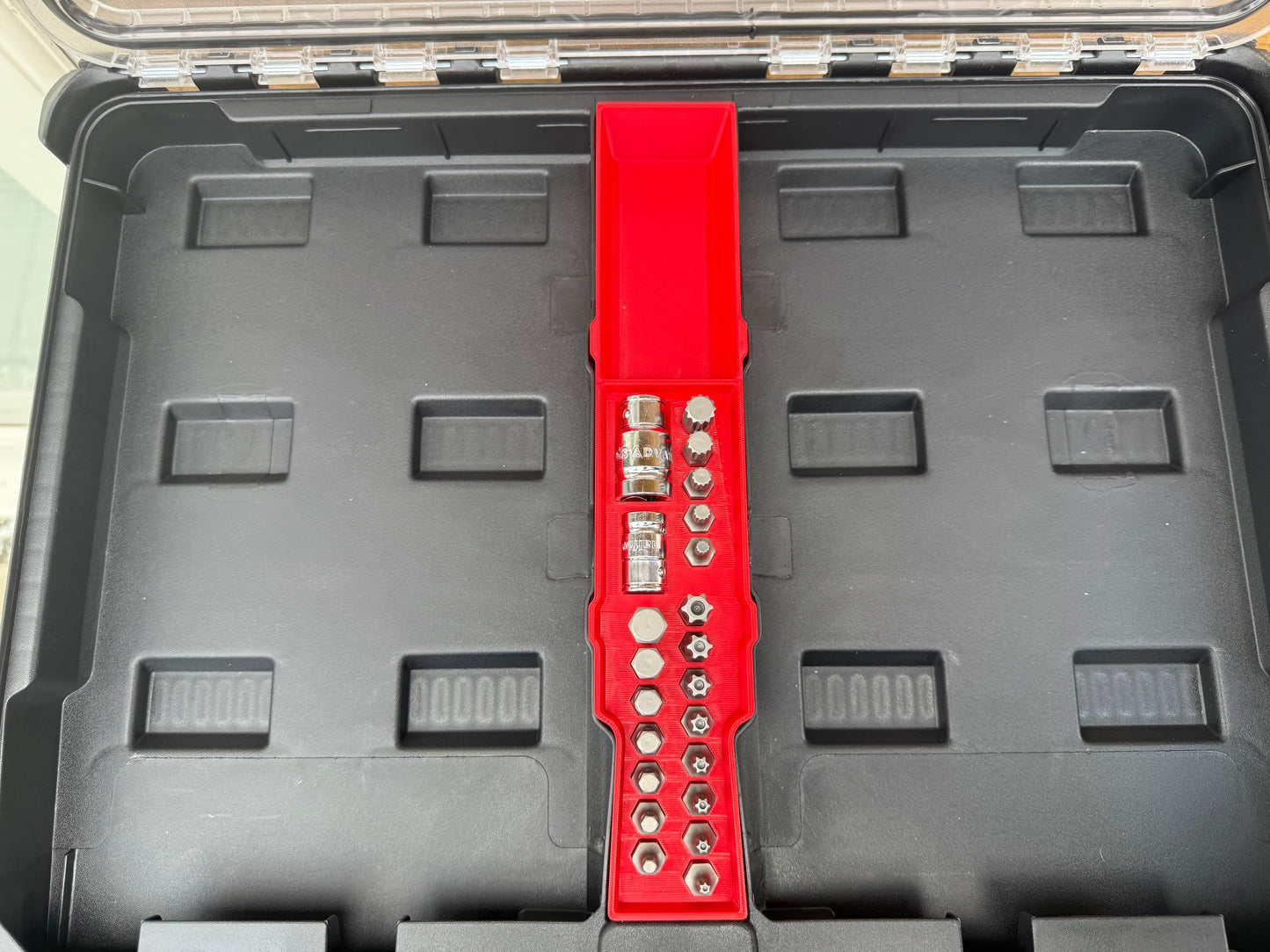 Halfords Advanced Hex Bit Centre Insert - Fits Slim Packout Organiser