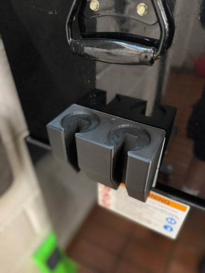 2 Slot Large Snap On Pry Bar Holder - Magnetic