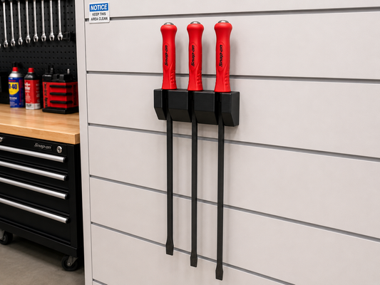 Magnetic Snap On Pry Bar Holder (Holds 3)