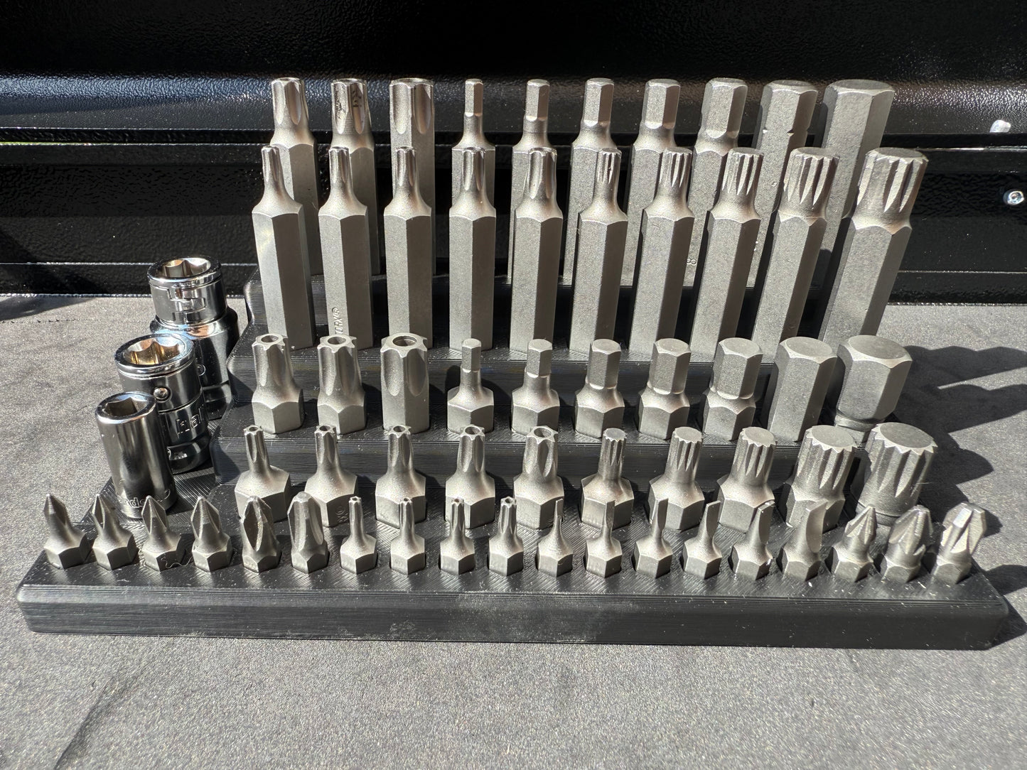 Halfords Advanced 10mm Hex Bit Set Holder (from 200pc Set)