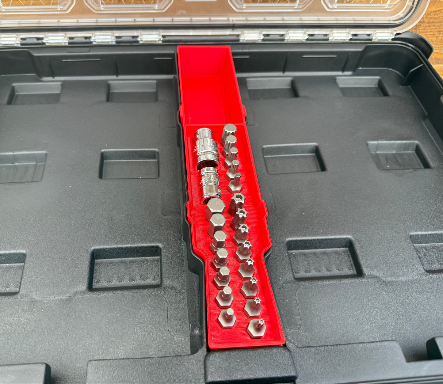 Halfords Advanced Hex Bit Centre Insert - Fits Slim Packout Organiser