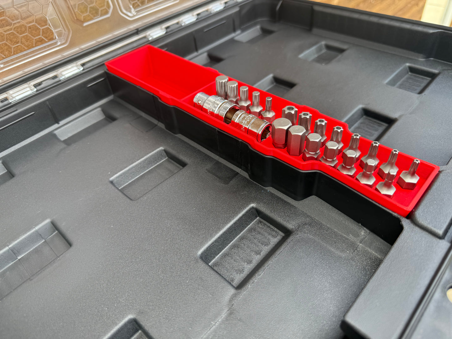 Halfords Advanced Hex Bit Centre Insert - Fits Slim Packout Organiser
