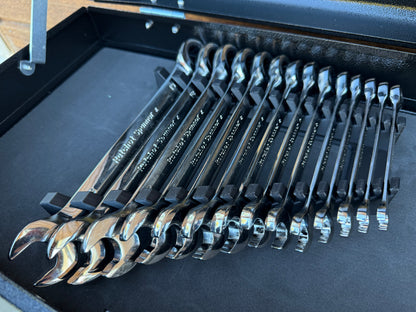 Halfords Advanced Spanner Rack - Angled 14 Slots 6mm-19mm