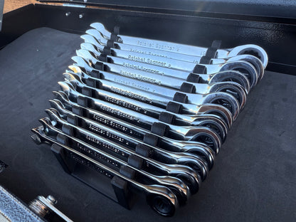 Halfords Advanced Spanner Rack - Angled 14 Slots 6mm-19mm