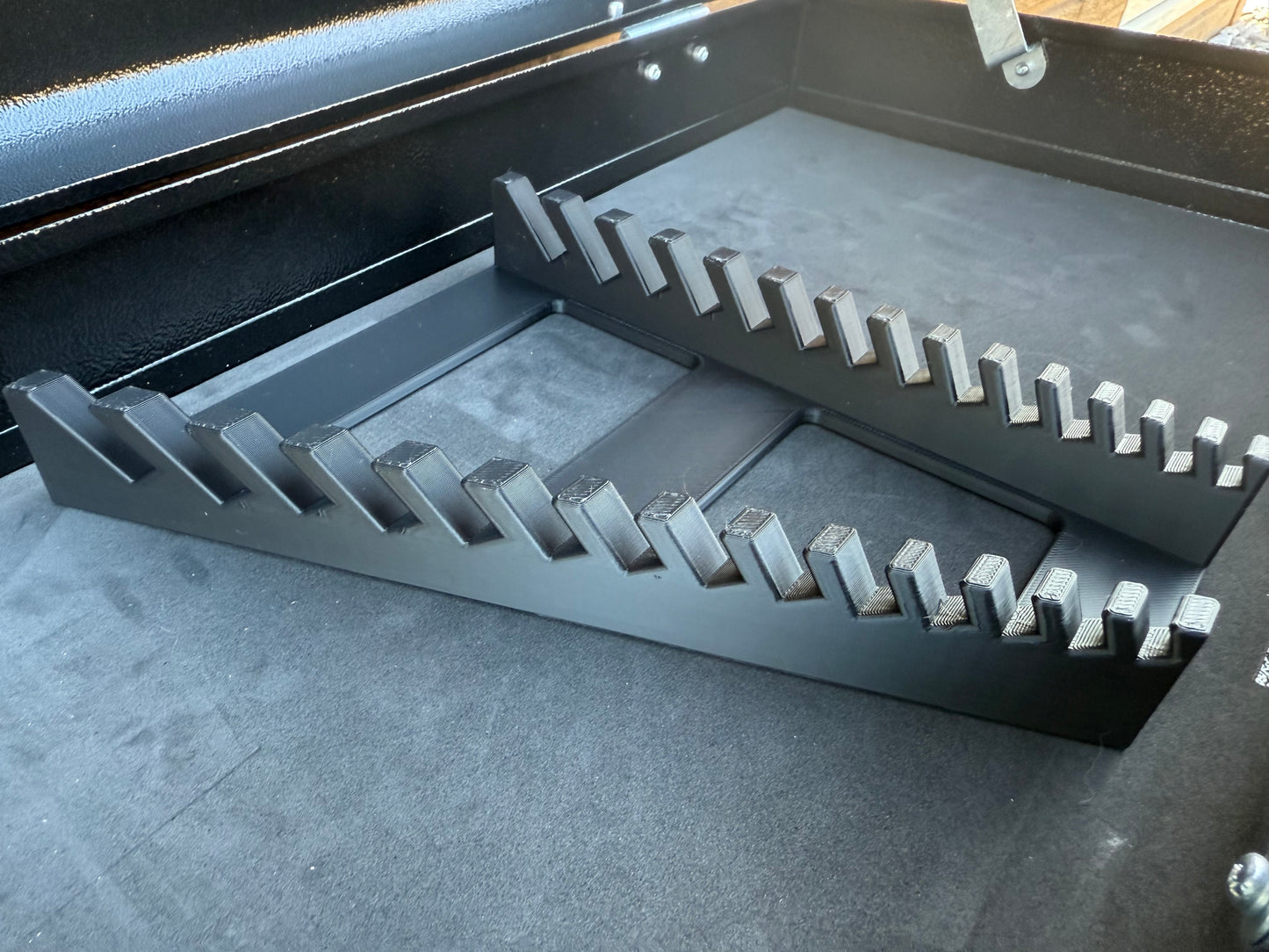 Halfords Advanced Spanner Rack - Angled 14 Slots 6mm-19mm