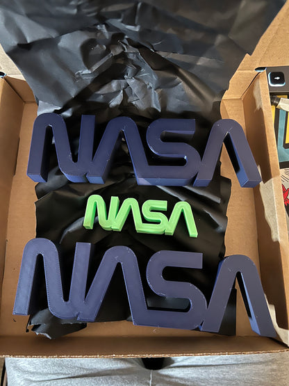 NASA Desk Sign