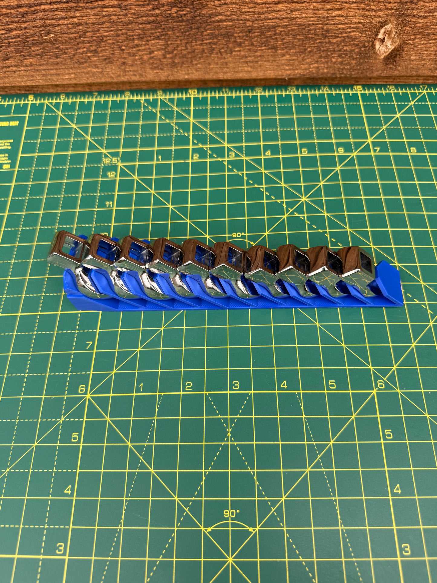 Halford's Advanced 3/8" Crow Foot Holder (Holds 10)
