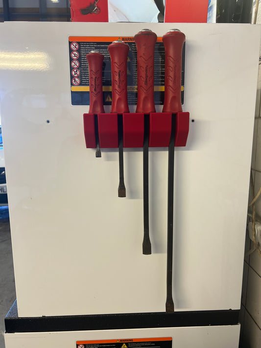 Magnetic Snap On Pry Bar Holder (Holds 4)