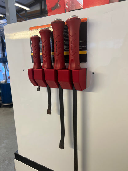 Magnetic Snap On Pry Bar Holder (Holds 4)