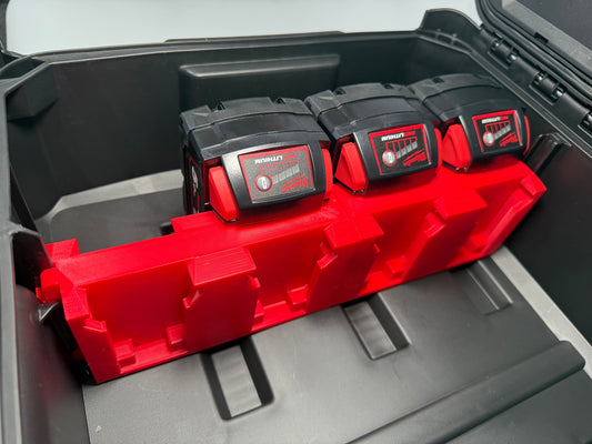 Milwaukee M18 Battery Insert - Fits Packout Boxes