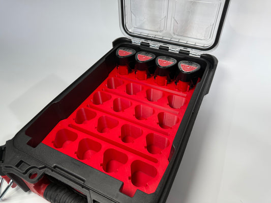 Milwaukee M12 Battery Insert - Fits Packout Compact Organiser