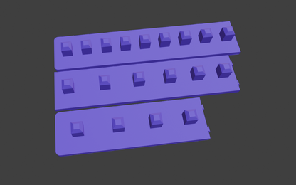 1/2" Socket Organiser - Holds 19 - 10mm-32mm