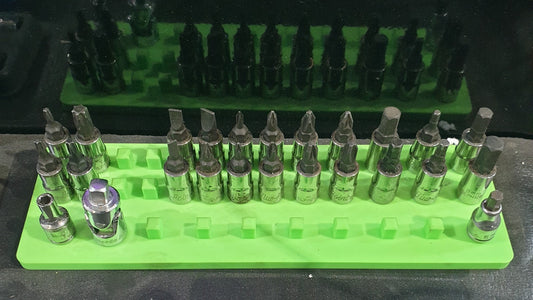 Socket Set Working Tray (Fits 1/4" Drive Only)