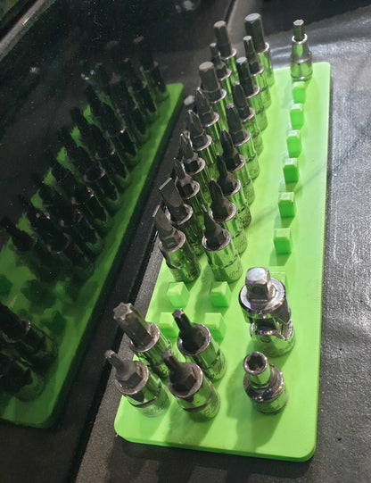 Socket Set Working Tray (Fits 1/4" Drive Only)
