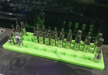 Socket Set Working Tray (Fits 1/4" Drive Only)