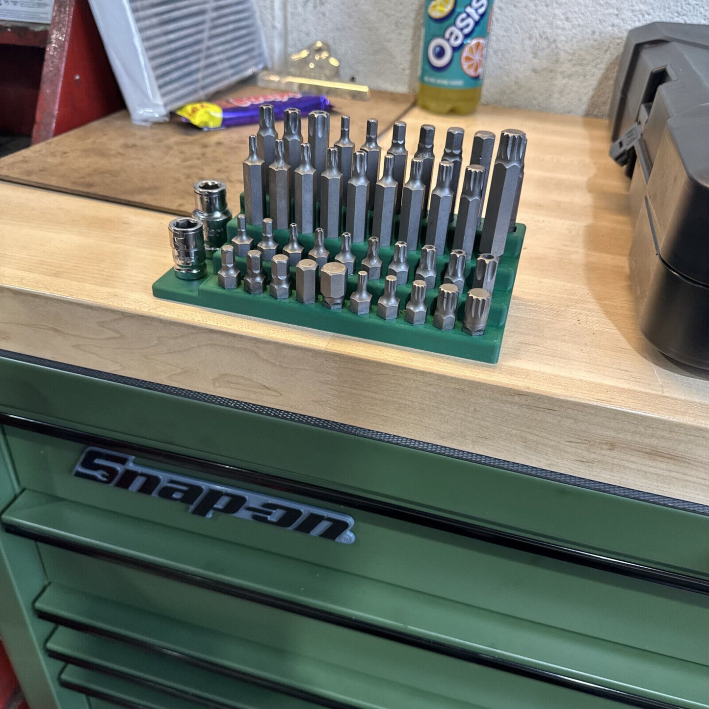 Halfords Advanced 10mm Hex Bit Set Holder (from 200pc Set)