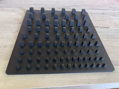 Socket Set Working Tray (Fits 1/4", 3/8" & 1/2")